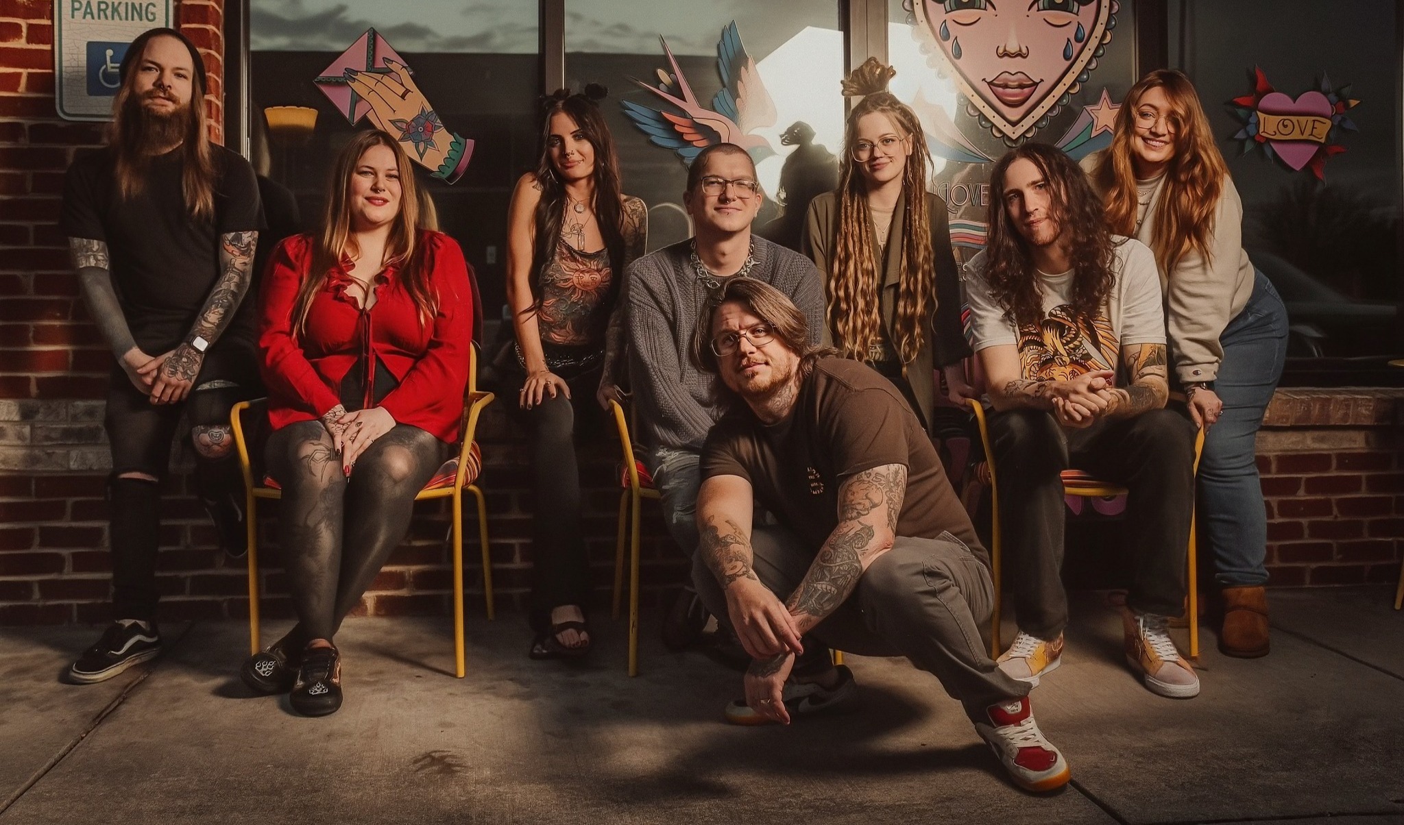 I Love You Tattoo team